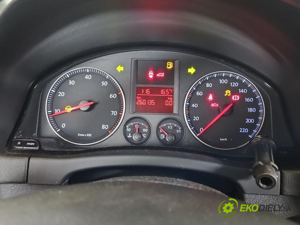 Vw Golf plus 1.4 16V 75 hp manual 55 kW 1390 cm3 5- Přístrojová deska 1K0920852G (Přístrojová deska)