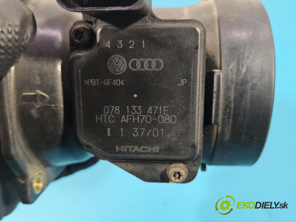 Audi A6 C5 1997-2004 2.4 V6 170 hp automatic 125 kW 2393 cm3 4- váha vzduchu 078133471E (Snímač hmotnosti vzduchu)