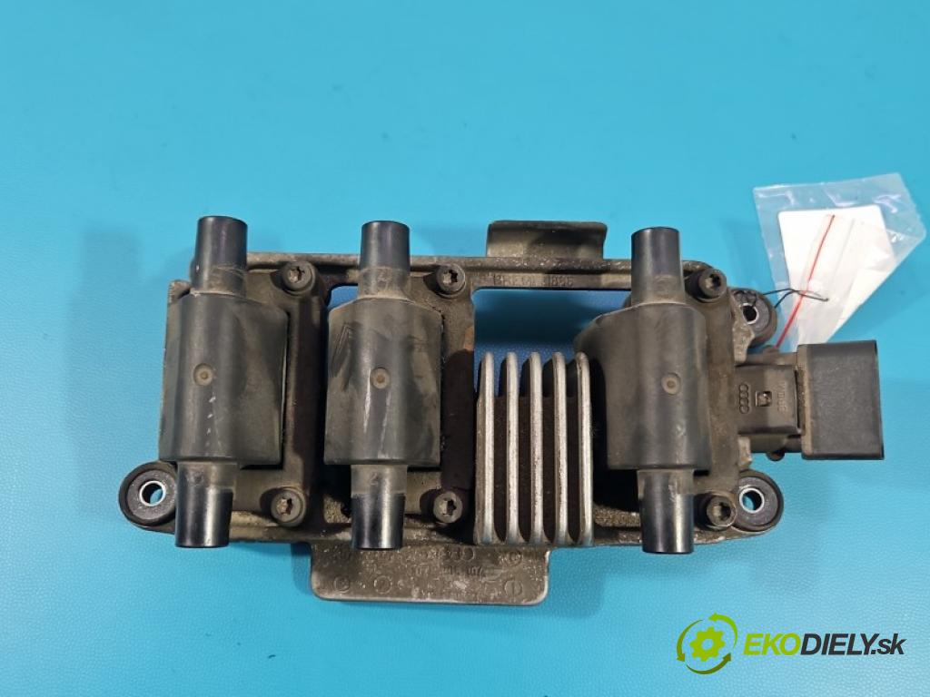 Audi A6 C5 1997-2004 2.4 V6 170 hp automatic 125 kW 2393 cm3 4- cívka zapalovací 078905104 (Zážehová cívka)