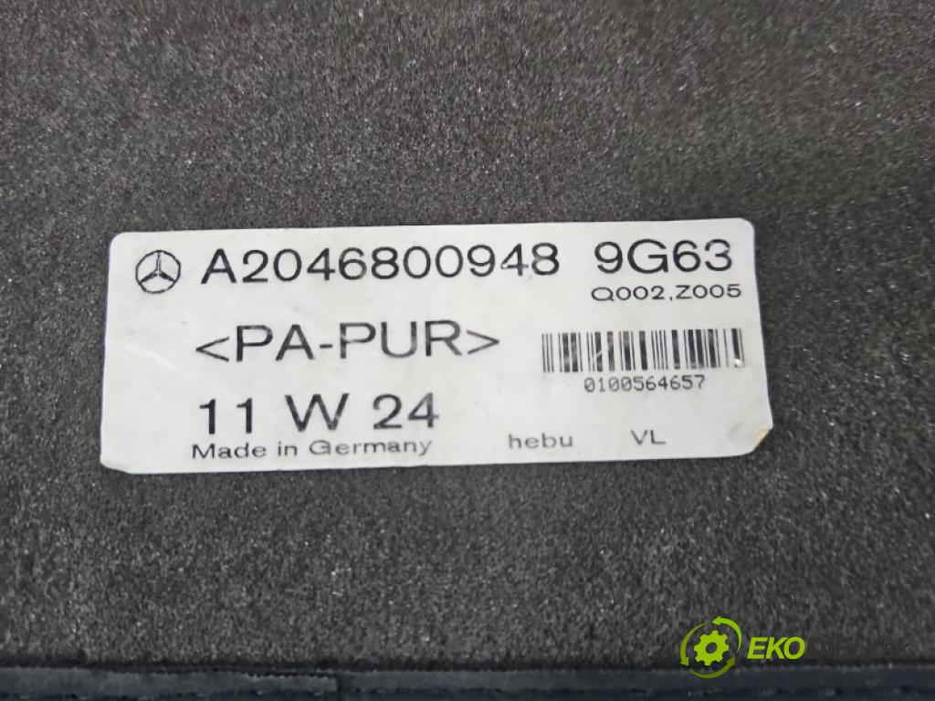 Mercedes GLK X204 2008-2015 2.2 cdi 170 hp automatic 125 kW 2143 cm3 5- Koberce: A2046801048