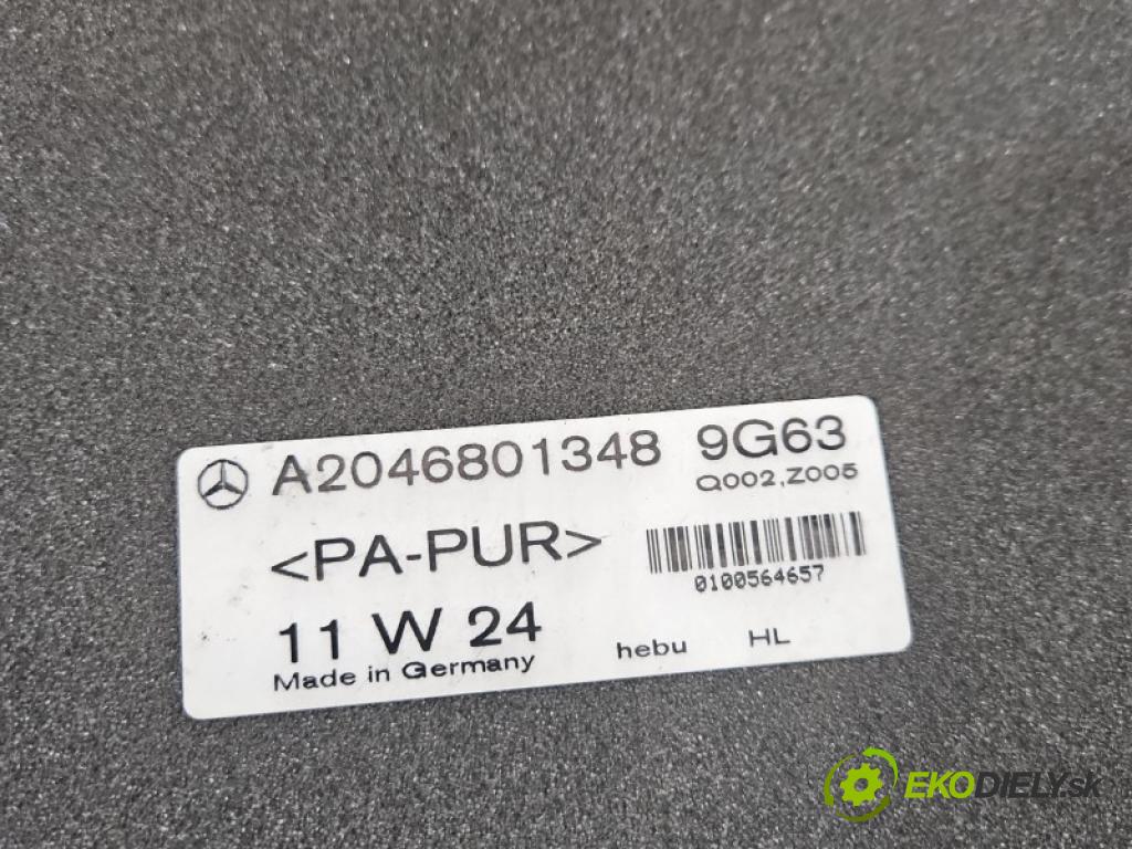 Mercedes GLK X204 2008-2015 2.2 cdi 170 hp automatic 125 kW 2143 cm3 5- Koberce: A2046801048
