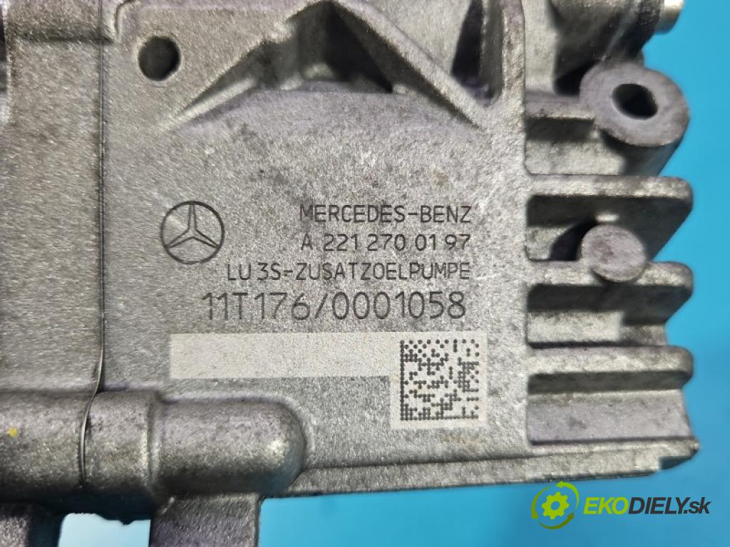 Mercedes GLK X204 2008-2015 2.2 cdi 170 hp automatic 125 kW 2143 cm3 5- čerpadlo olej: A2212700197 (Olejové čerpadlo)