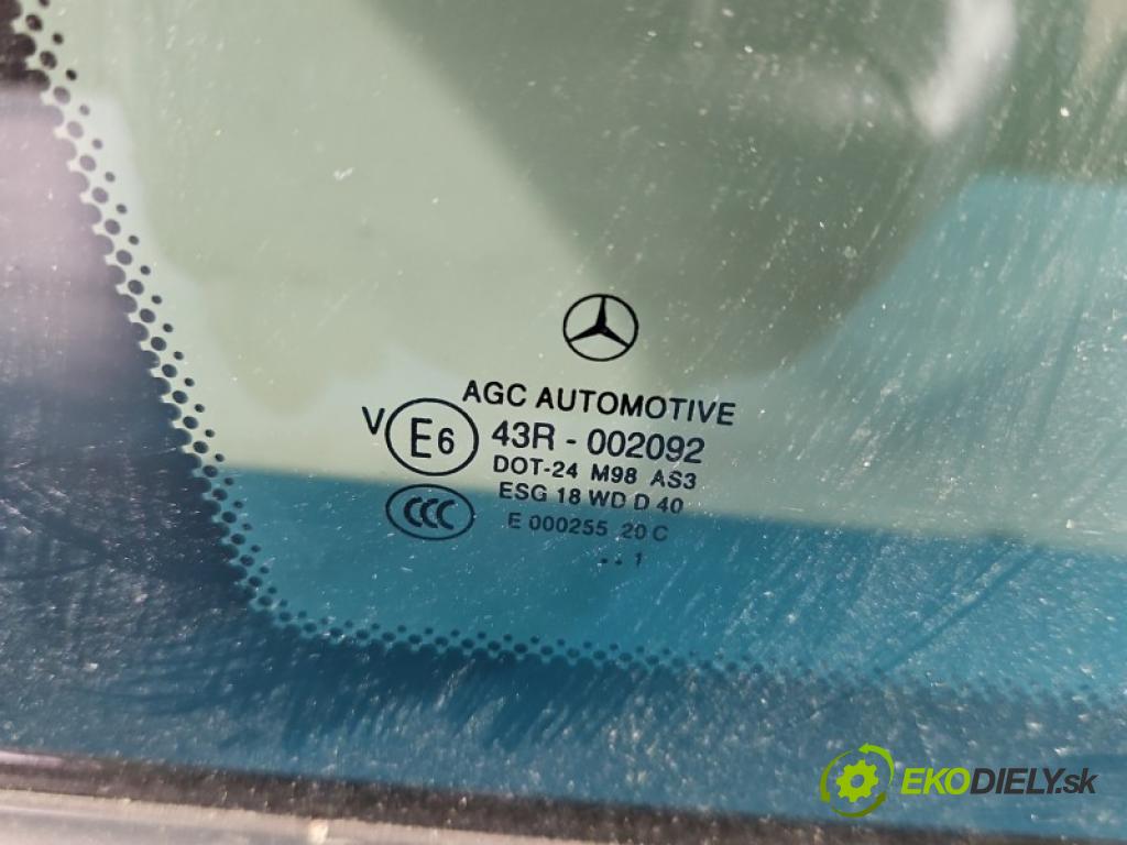 Mercedes GLK X204 2008-2015 2.2 cdi 170 HP automatic 125 kW 2143 cm3 5- sklo zadné ľavé