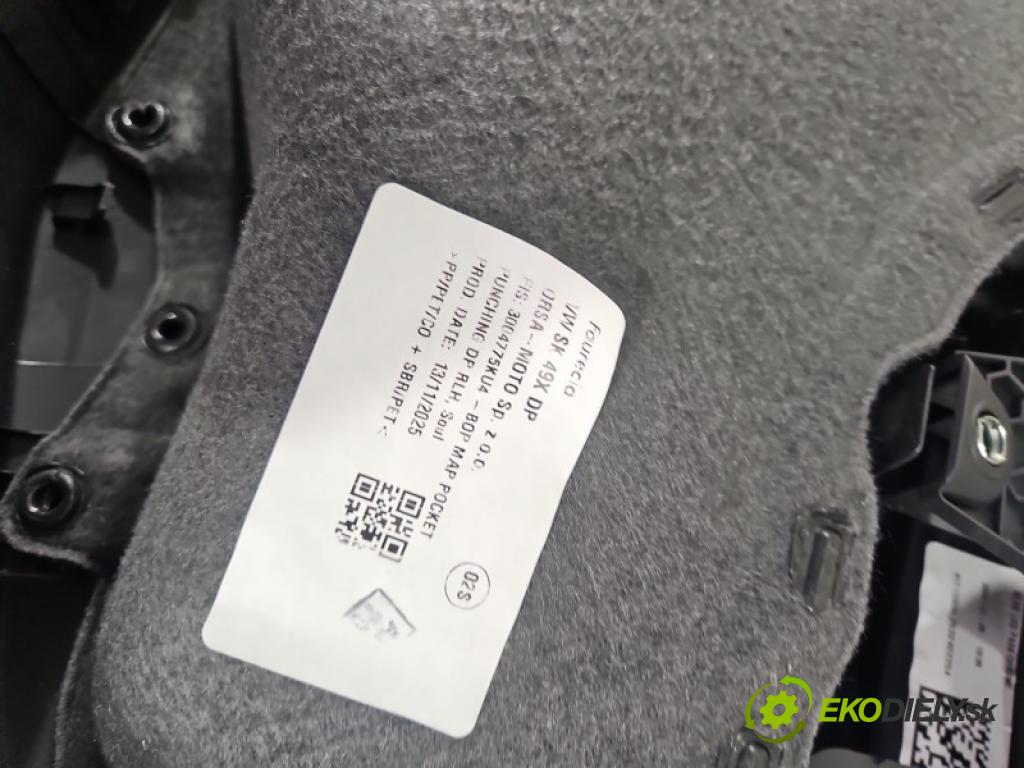 Vw Passat B9 2023- 1.5 TSI 150 hp automatic 110 kW 1498 cm3 5- Tapacír: dveře zadní levé 3J0867211A
