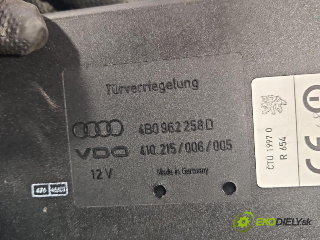 Audi A6 C5 1997-2004 2.4 V6 170 hp automatic 125 kW 2393 cm3 4- řídící jednotka komfortu 4B0962258D
