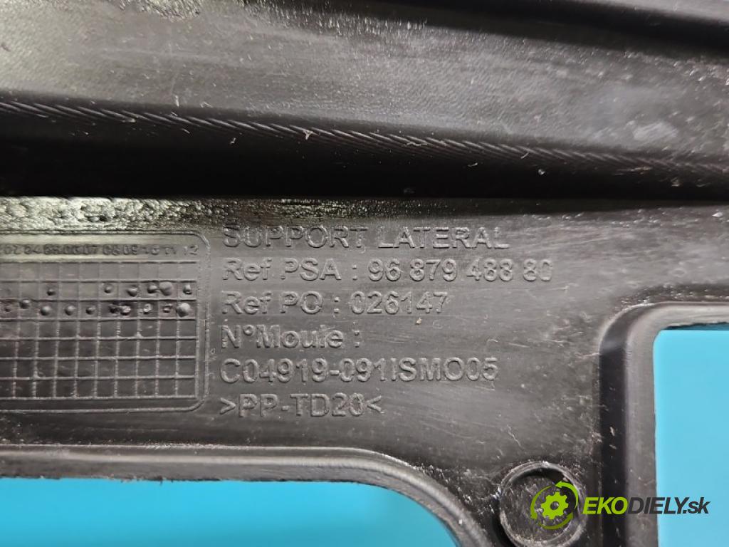 Peugeot 508 I 2010-2018 2.0 hdi 163 hp automatic 120 kW 1997 cm3 5- Boty: nárazníku zadní levý 9687948880