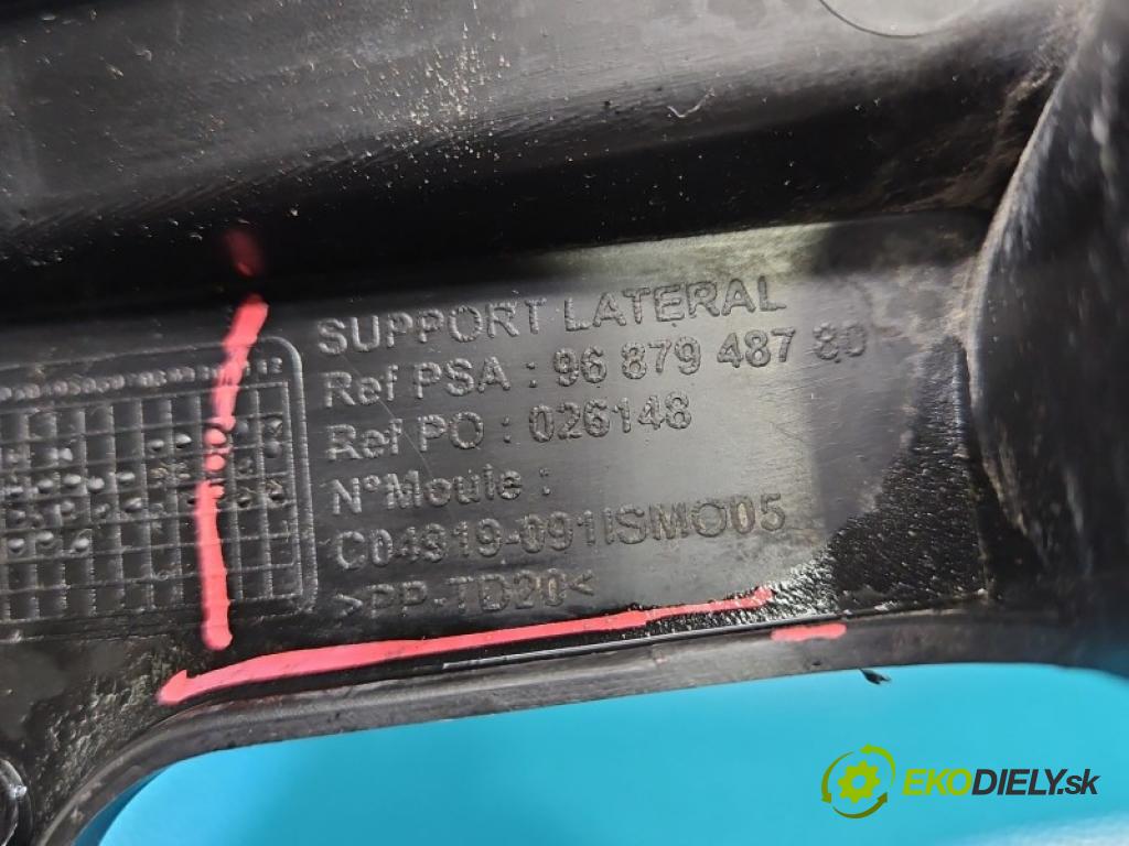 Peugeot 508 I 2010-2018 2.0 hdi 163 hp automatic 120 kW 1997 cm3 5- Boty: nárazníku zadní pravý 9687948780