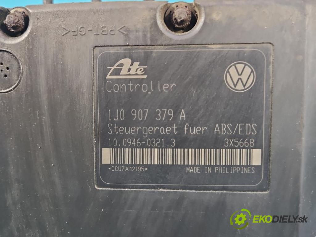 Audi A3 8L 1996-2003 1.8 20V 125 HP manual 92 kW 1781 cm3 3- čerpadlo abs 1J0907379A (Pumpa ABS)