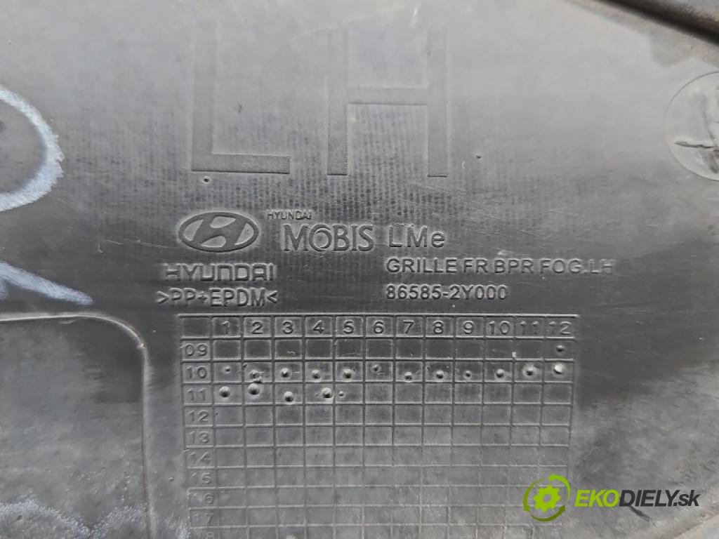 Hyundai Ix35 1.7 crdi 116 HP manual 85 kW 1685 cm3 5- blenda mriežka: nárazník ľavé 86585-2Y000