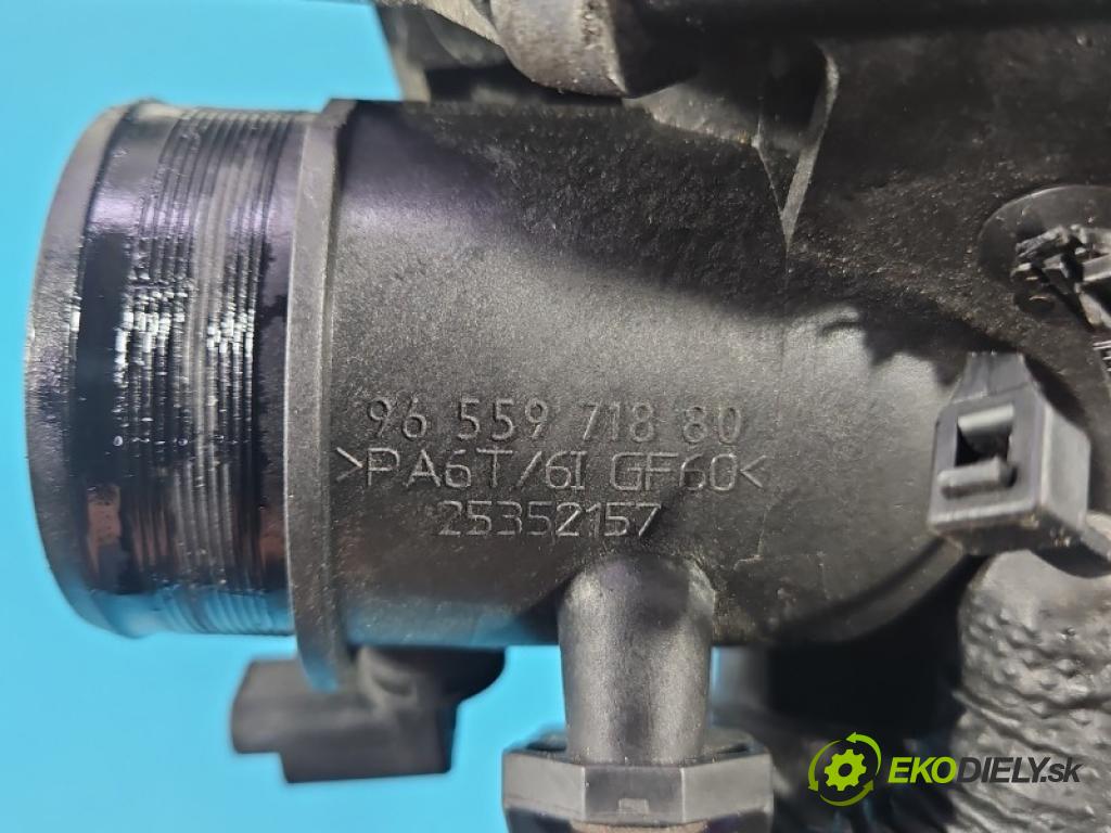 Volvo S40 II 2004-2012 1.6 hdi 109 HP manual 80 kW 1560 cm3 4- klapka 9655971880 (Škrtiaca klapka)