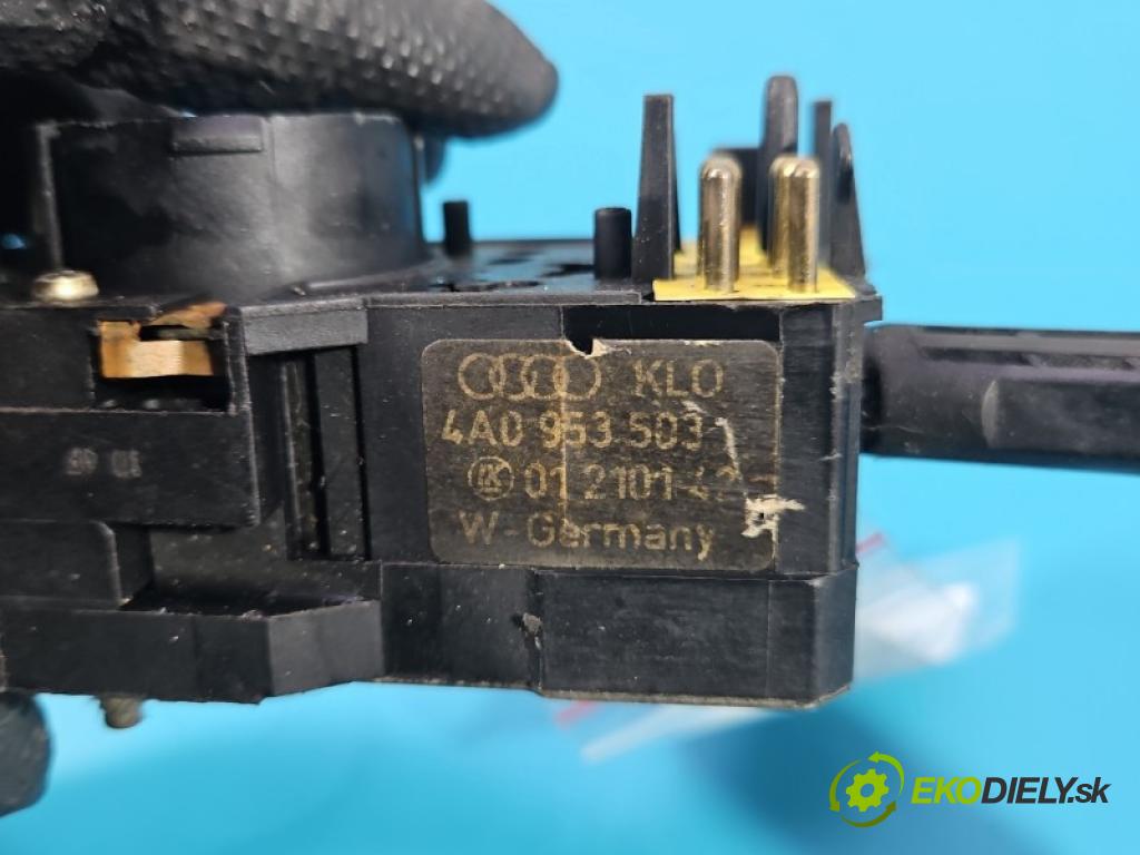 Audi 80 B4 1991-1994 1.9 tdi 90 hp manual 66 kW 1896 cm3 4- Přepínač sdružený 4A0953503 (Páčky pod volantem)
