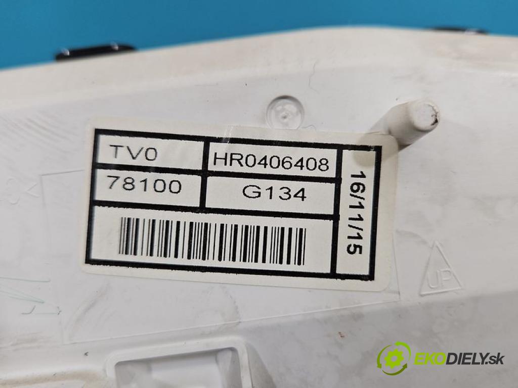 Honda Civic IX 2011-2017 1.8 16V 141 hp manual 104 kW 1798 cm3 5- Přístrojová deska TV0HR0406408 (Přístrojová deska)