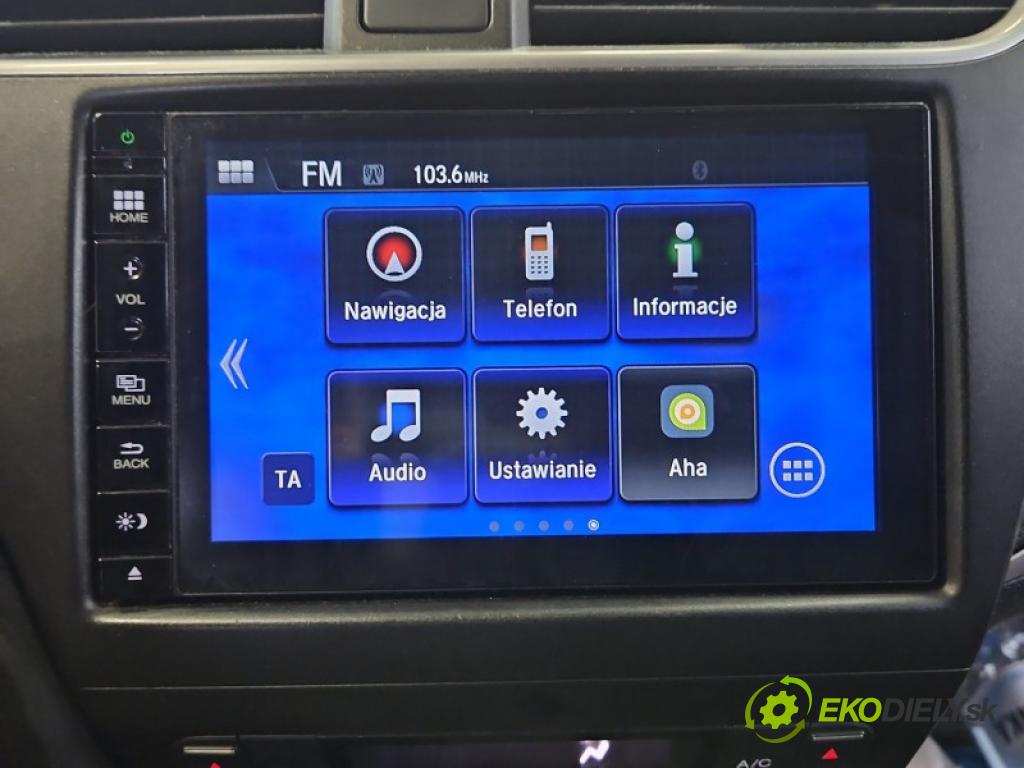 Honda Civic IX 2011-2017 1.8 16V 141 hp manual 104 kW 1798 cm3 5- Radio továrna: 39100TV1G61M1