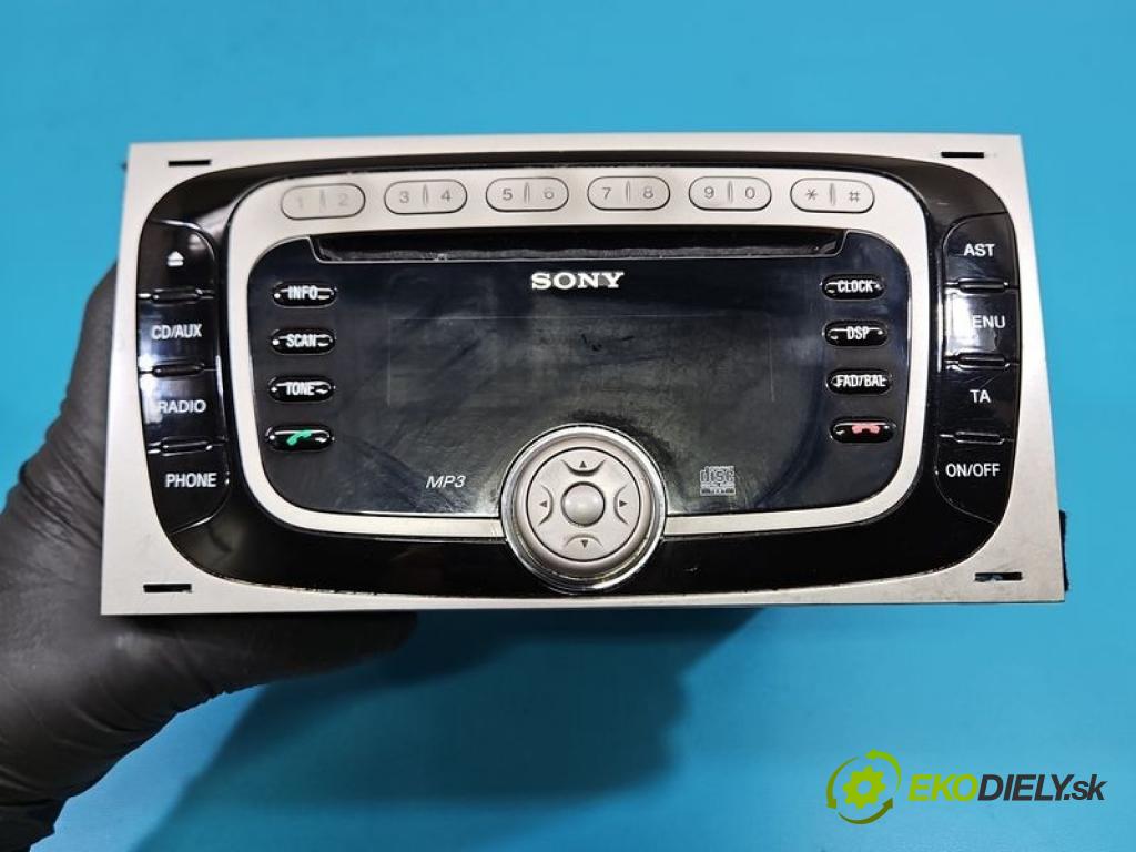 Ford Kuga Mk1 2008-2013 2.0 TDCI 163 HP manual 120 kW 1997 cm3 5- Radio originál BV4T-18C939-AA