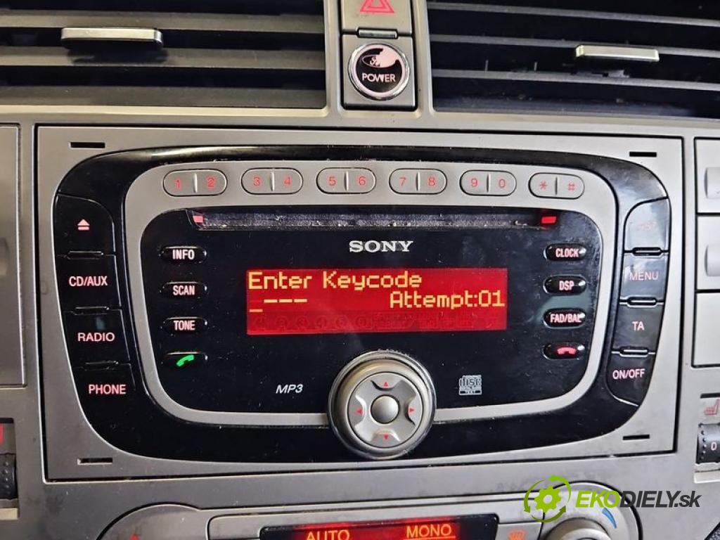 Ford Kuga Mk1 2008-2013 2.0 TDCI 163 HP manual 120 kW 1997 cm3 5- Radio originál BV4T-18C939-AA