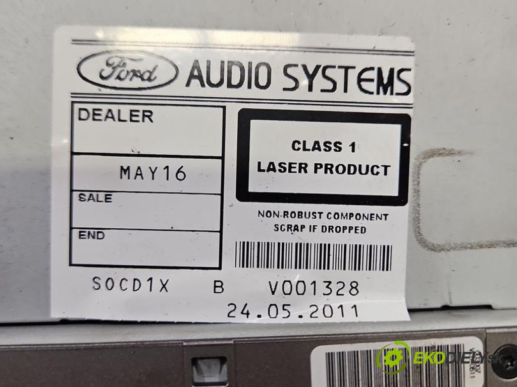 Ford Kuga Mk1 2008-2013 2.0 TDCI 163 HP manual 120 kW 1997 cm3 5- Radio originál BV4T-18C939-AA