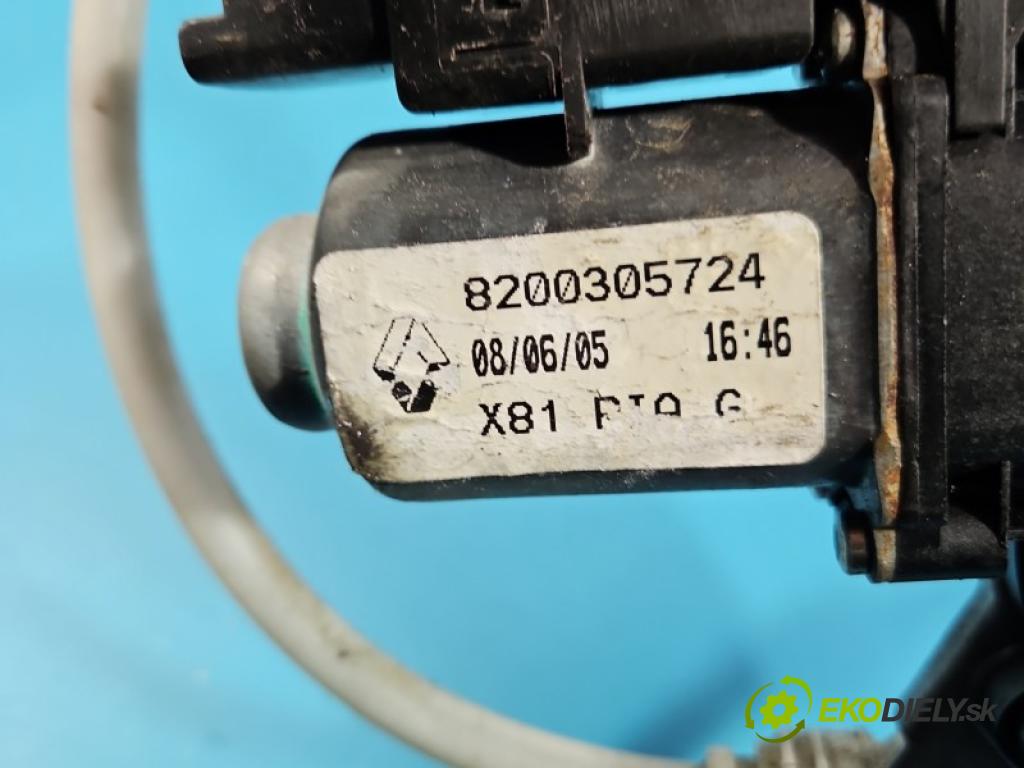 Renault Espace IV 2003-2014 2.2 dci 150 hp manual 110 kW 2188 cm3 5- mechanismus stahování zadní levý 8200305724