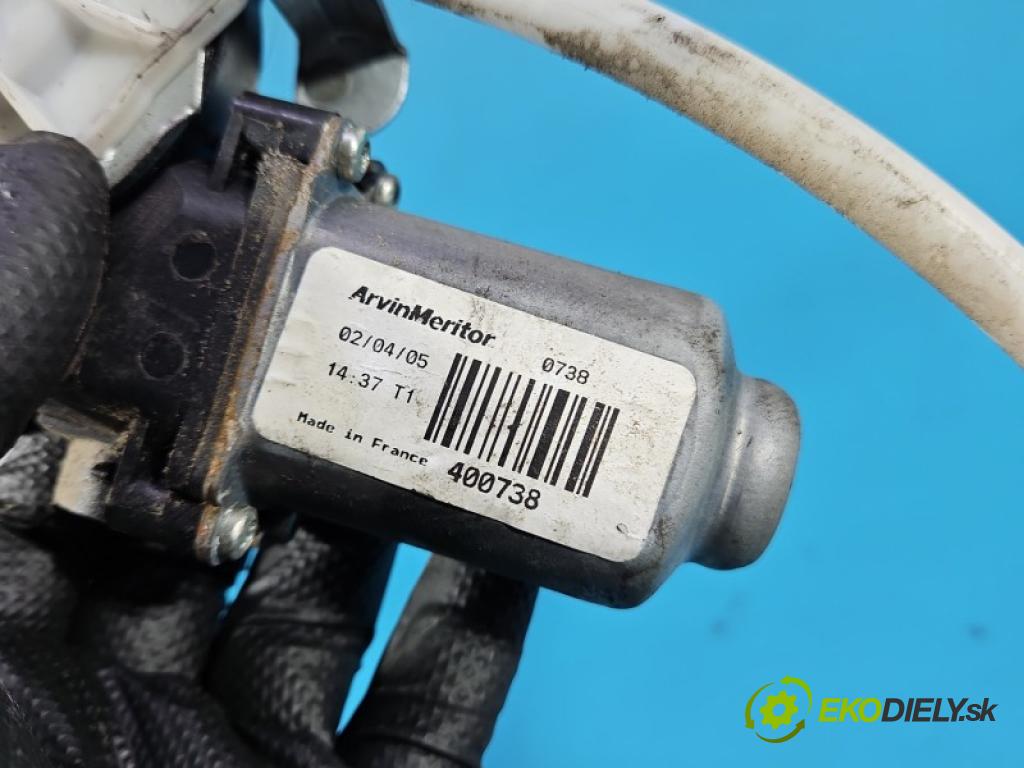 Renault Master II 1998-2010 2.5 dci 114 HP manual 84 kW 2463 cm3 4- mechanizmus okna predné pravý 8200467967