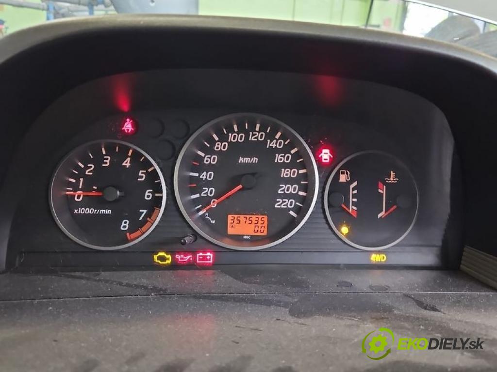 Nissan X-trail I T30 2001-2007 2.0 16V 140 hp manual 103 kW 1998 cm3 5- Přístrojová deska 9H00191 (Přístrojová deska)
