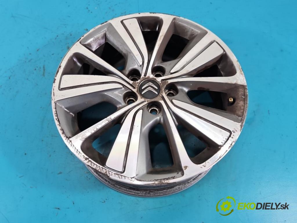 Citroen C4 Grand Picasso II 2013-2022 1.6 hdi 120 HP manual 88 kW 1560 cm3 5- Disk hliník 17" komplet 9677090377