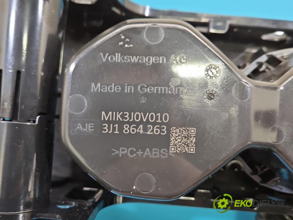 Vw Passat B9 2023- 1.5 TSI 150 HP automatic 110 kW 1498 cm3 5- Rukojeť: na nápoje: 3J1864263 (Držiak (úchyt) na nápoje)