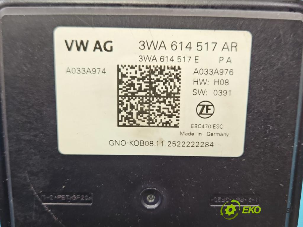 Vw Passat B9 2023- 1.5 TSI 150 HP automatic 110 kW 1498 cm3 5- čerpadlo abs 3WA614517AR (Pumpa ABS)