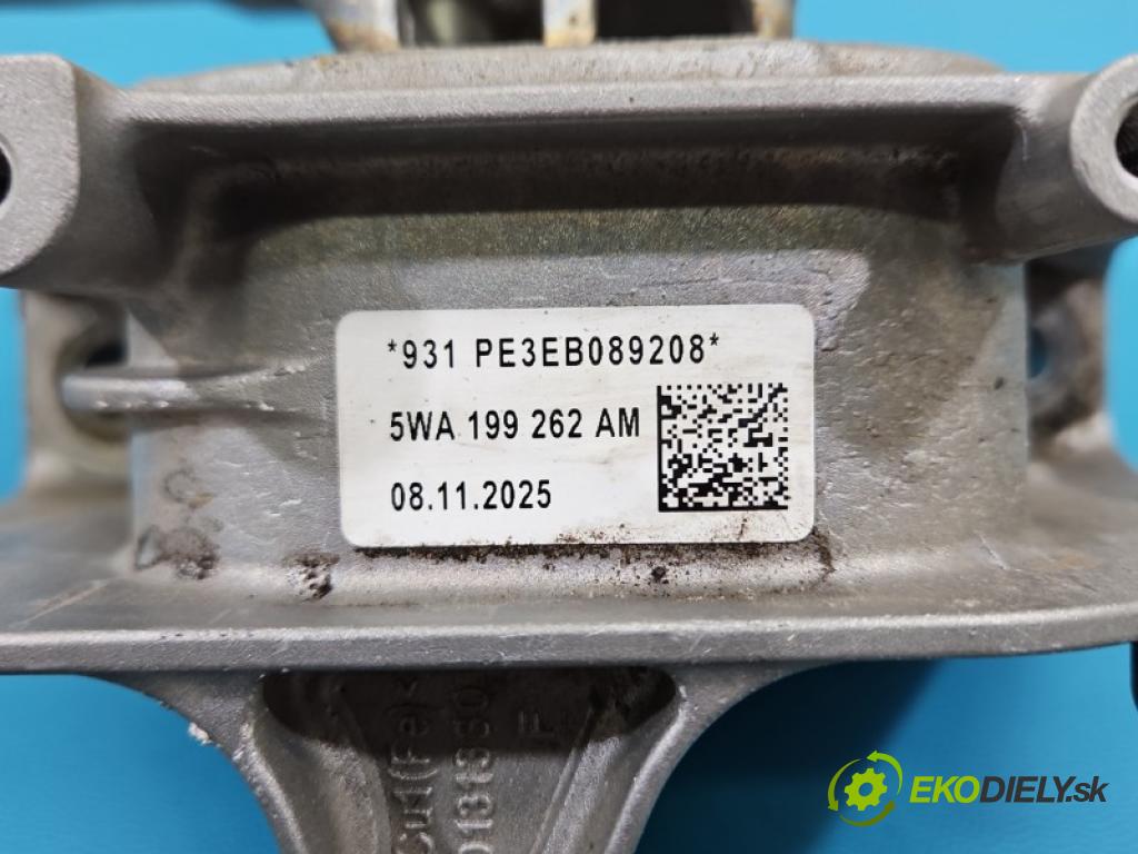 Vw Passat B9 2023- 1.5 TSI 150 hp automatic 110 kW 1498 cm3 5- Polštář: motoru 5WA199262AM (Držák motoru)
