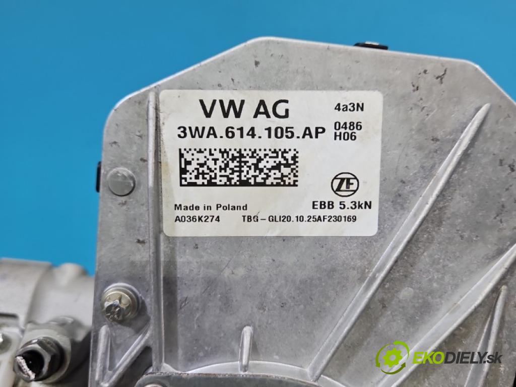 Vw Passat B9 2023- 1.5 TSI 150 HP automatic 110 kW 1498 cm3 5- servo brzdové 3WA614105AP