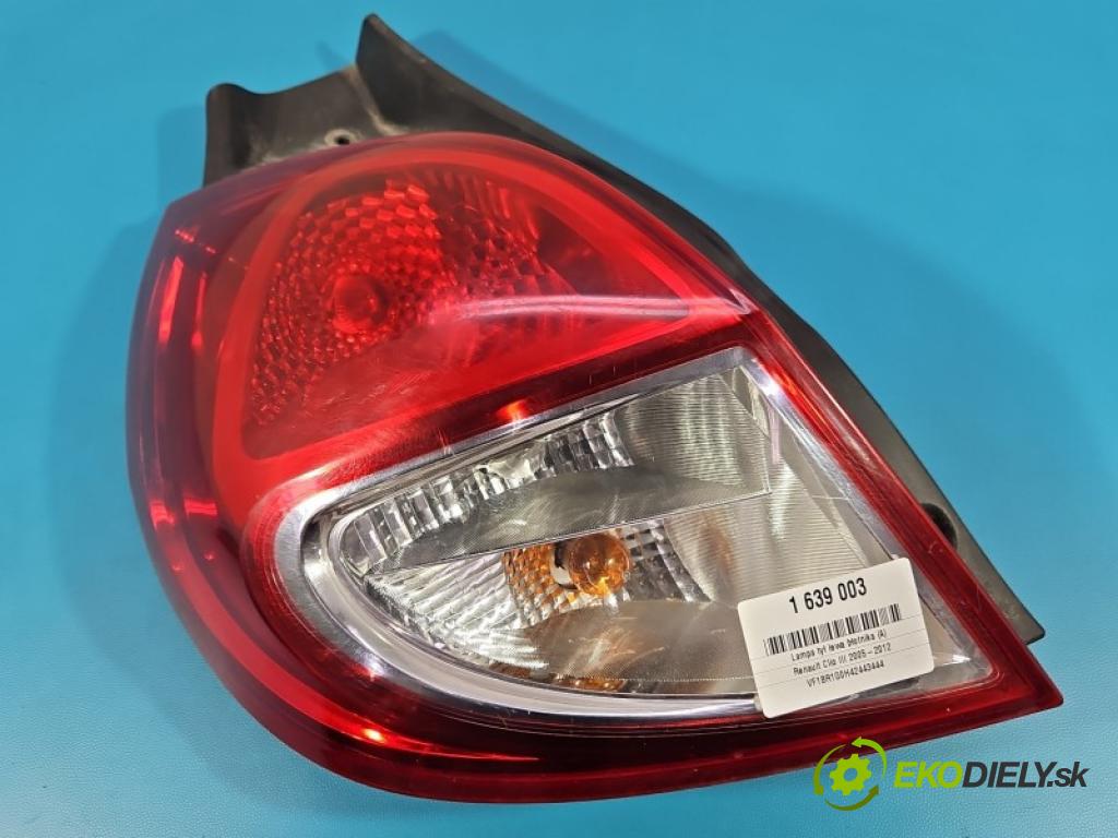 Renault Clio III 2005-2012 1.5 dci 68 hp manual 50 kW 1461 cm3 5- světlo zadní levé blatník: 8200886944