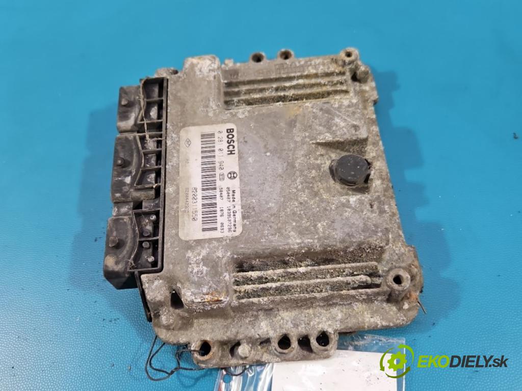 Renault Master II 1998-2010 2.5 dci 114 HP manual 84 kW 2463 cm3 4- riadiaca jednotka motora 0281011940