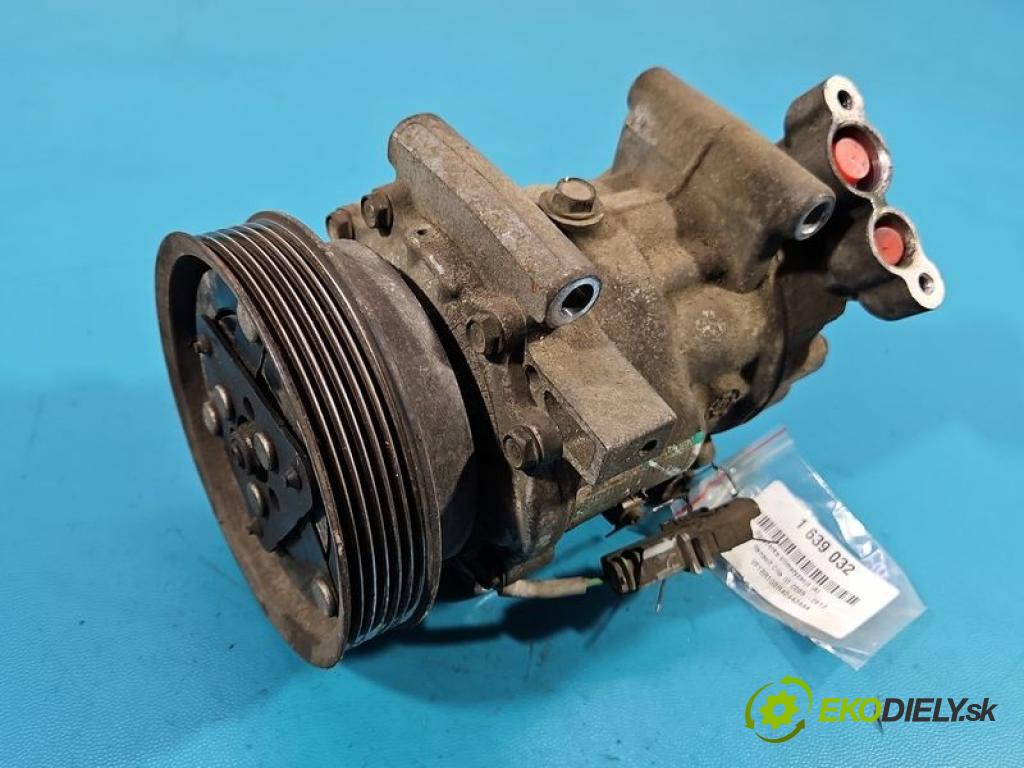 Renault Clio III 2005-2012 1.5 dci 68 HP manual 50 kW 1461 cm3 5- Kompresor: klimatizácie  (Kompresor klimatizácie)