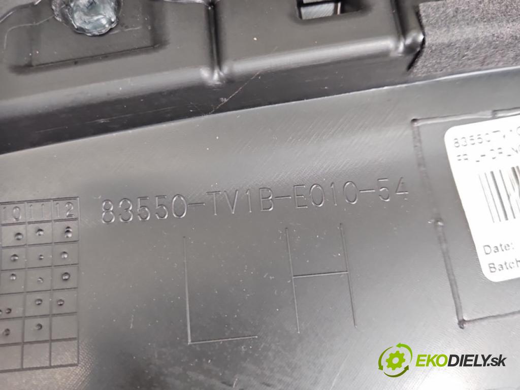 Honda Civic IX 2011-2017 1.8 16V 141 HP manual 104 kW 1798 cm3 5- Čalounictví: dvere predné ľavé 83550-TV1B-E010-54
