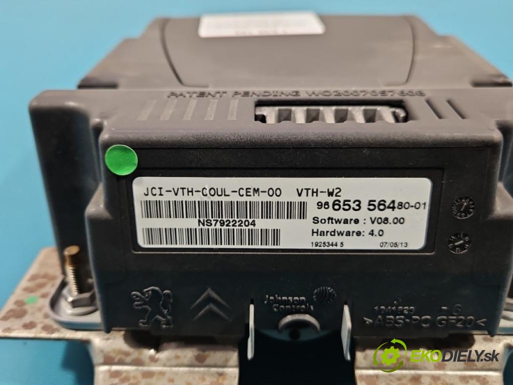 Peugeot 508 I 2010-2018 2.0 hdi 163 HP automatic 120 kW 1997 cm3 5- Zobrazit: 9665356480 (Prístrojová doska)