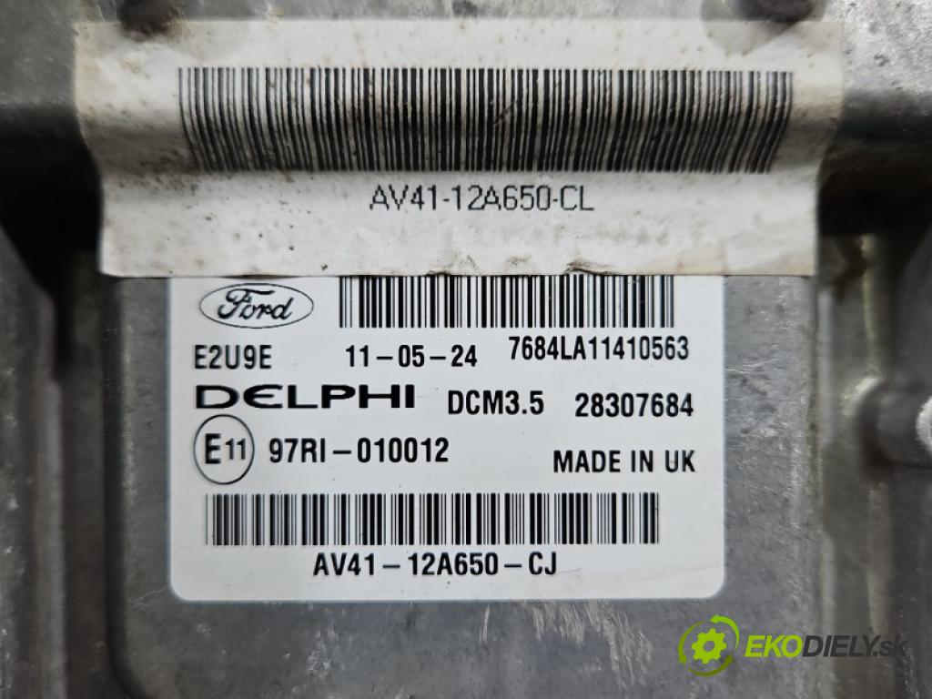 Ford Kuga Mk1 2008-2013 2.0 TDCI 163 HP manual 120 kW 1997 cm3 5- riadiaca jednotka motora AV41-12A650-CJ