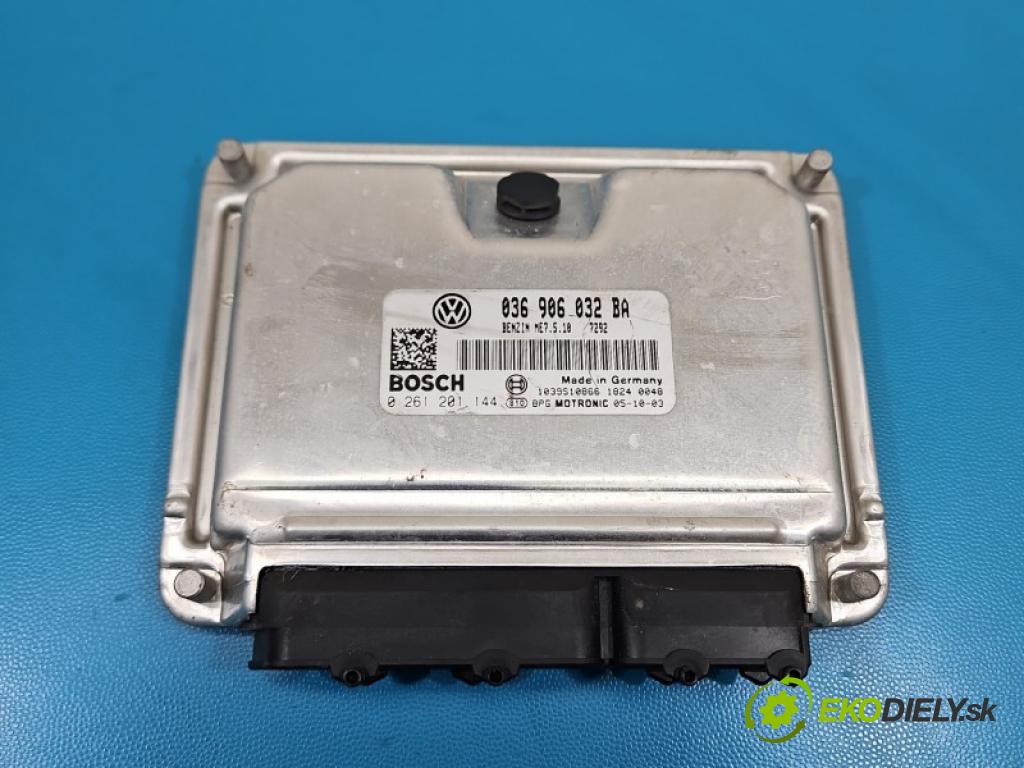 Vw Golf plus 1.4 16V 75 HP manual 55 kW 1390 cm3 5- riadiaca jednotka motora 036906032BA