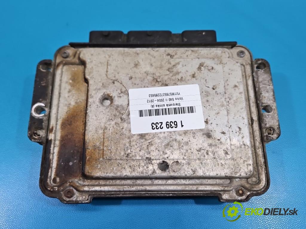 Volvo S40 II 2004-2012 1.6 hdi 109 HP manual 80 kW 1560 cm3 4- riadiaca jednotka motora 0281011775