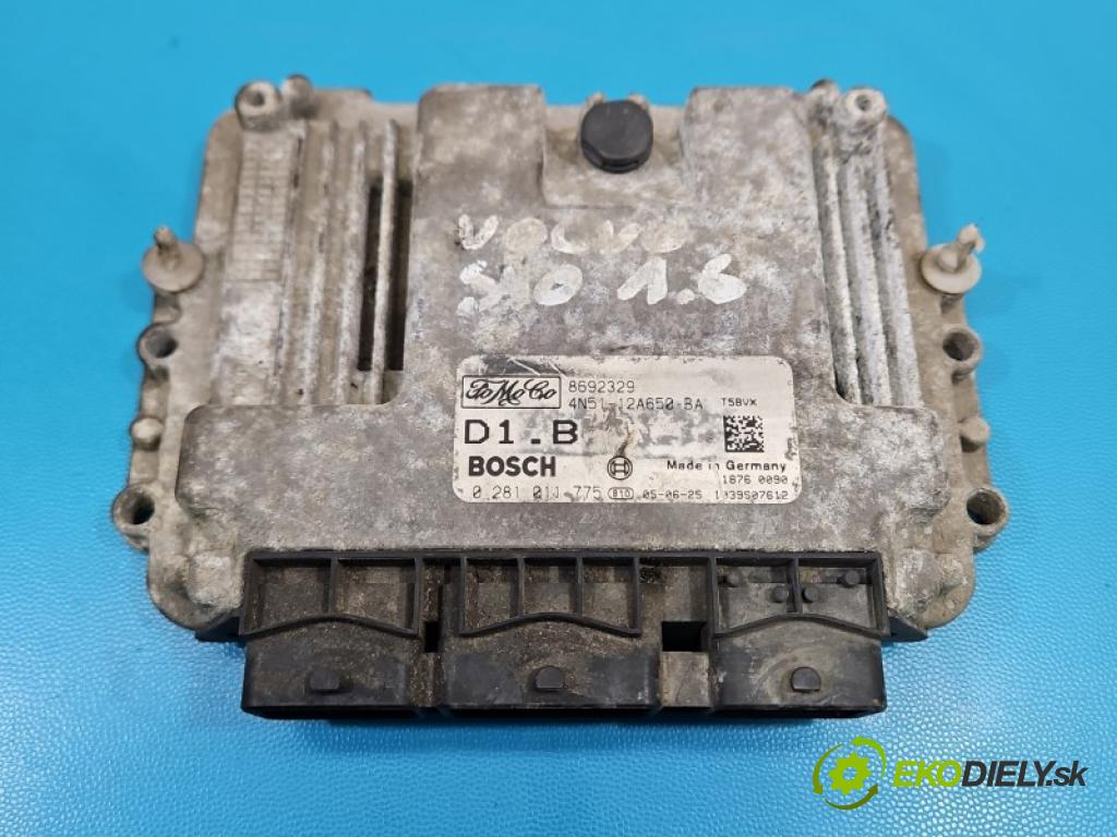 Volvo S40 II 2004-2012 1.6 hdi 109 HP manual 80 kW 1560 cm3 4- riadiaca jednotka motora 0281011775