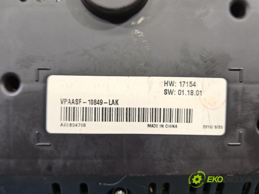 Nissan Qashqai I J10 2006-2013 2.0 16v 141 hp manual 104 kW 1997 cm3 5- Přístrojová deska 24810BR50B (Přístrojová deska)