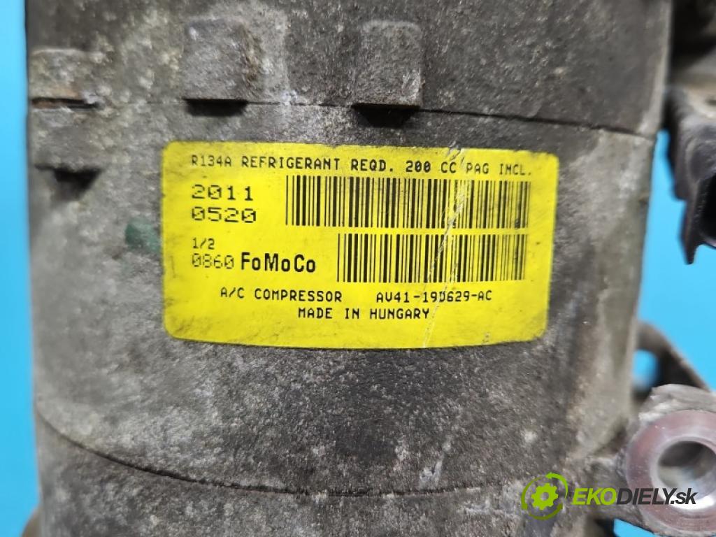 Ford Kuga Mk1 2008-2013 2.0 TDCI 163 HP manual 120 kW 1997 cm3 5- Kompresor: klimatizácie AV41-19D629-AC (Kompresor klimatizácie)