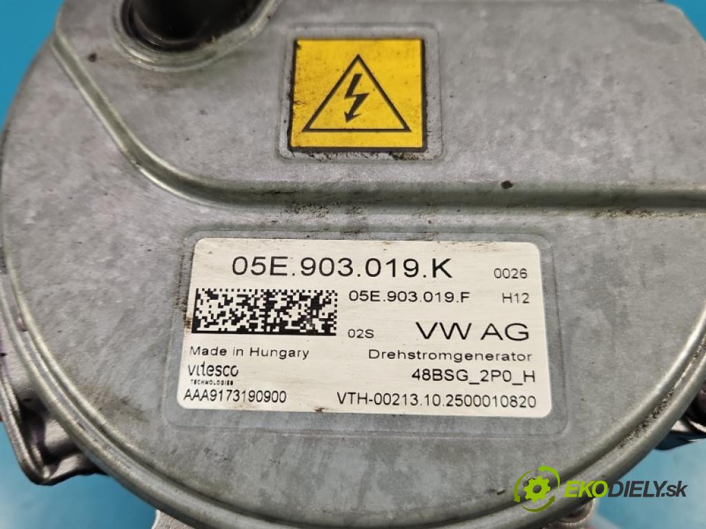 Vw Passat B9 2023- 1.5 TSI 150 hp automatic 110 kW 1498 cm3 5- Alternator 05E903019K (Alternátor)