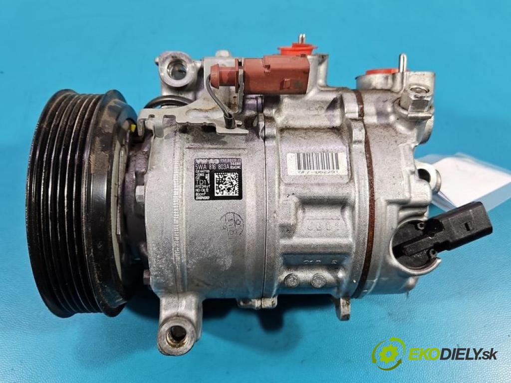 Vw Passat B9 2023- 1.5 TSI 150 HP automatic 110 kW 1498 cm3 5- Kompresor: klimatizácie 5WA816803A (Kompresor klimatizácie)