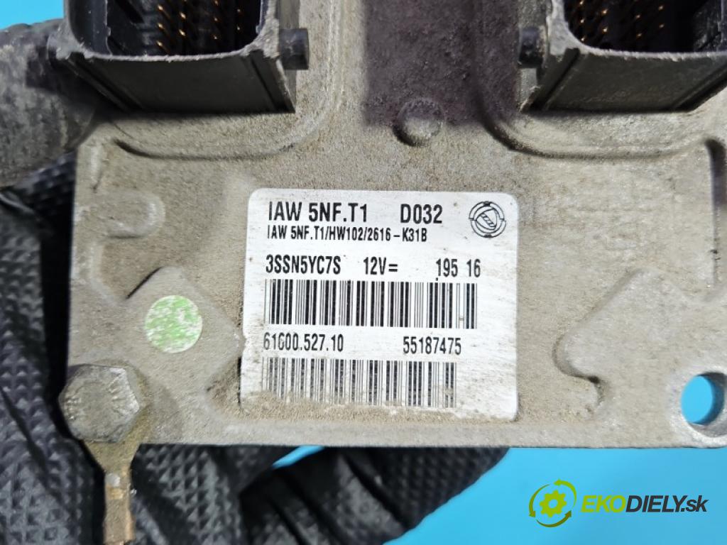 Fiat Stilo 1.6 16V 103 HP manual 76 kW 1596 cm3 5- riadiaca jednotka motora 55187475