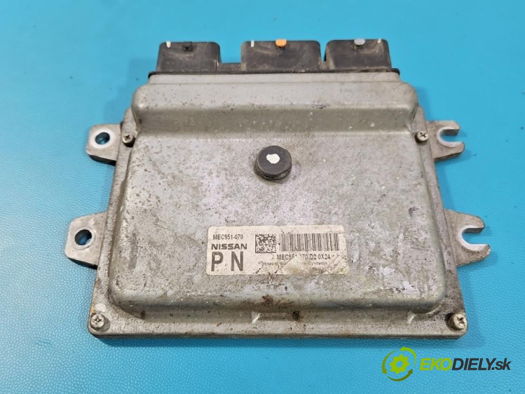 Nissan Qashqai I J10 2006-2013 2.0 16v 141 HP manual 104 kW 1997 cm3 5- riadiaca jednotka motora MEC951-070