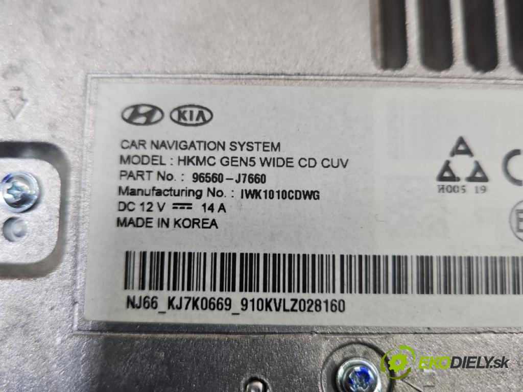 Kia Ceed III 2018- 1.6 CRDI 136hp manual 100 kW 1598 cm3 5- Radio továrna: 96560-J7660