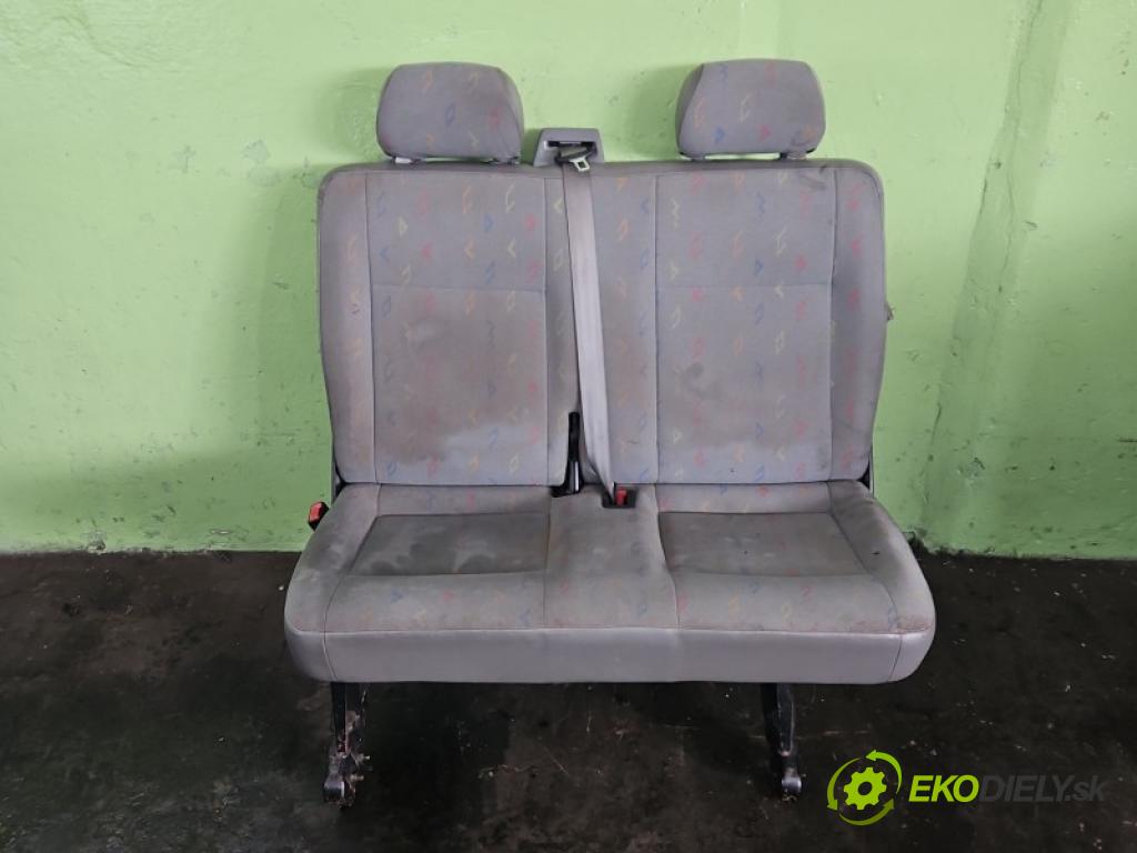 Vw Transporter T5 2003-2015 1.9 tdi 105 hp manual 77 kW 1896 cm3 5- Sedadlo zadní levý II 