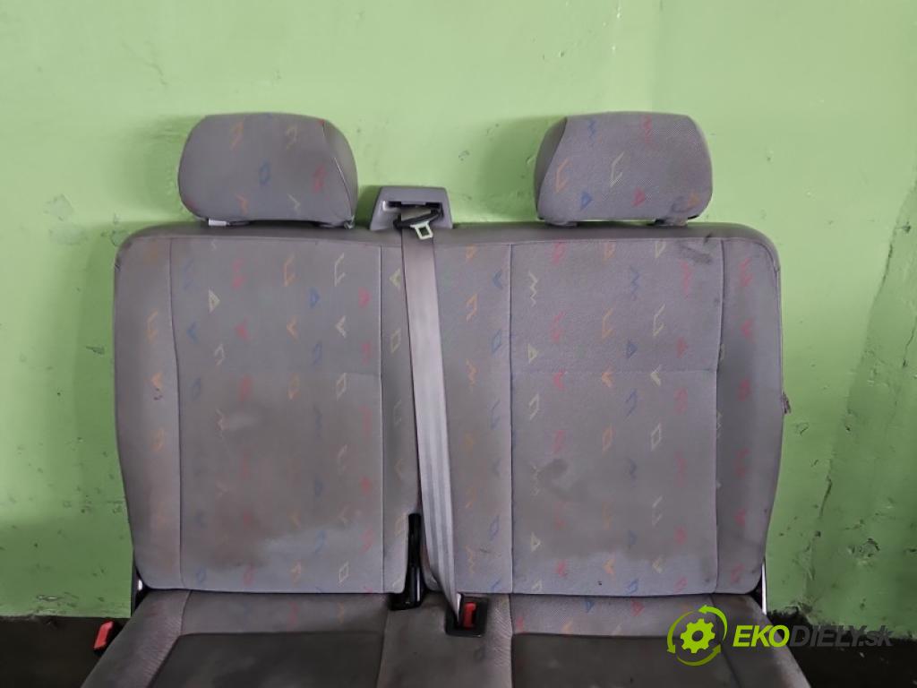 Vw Transporter T5 2003-2015 1.9 tdi 105 hp manual 77 kW 1896 cm3 5- Sedadlo zadní levý II