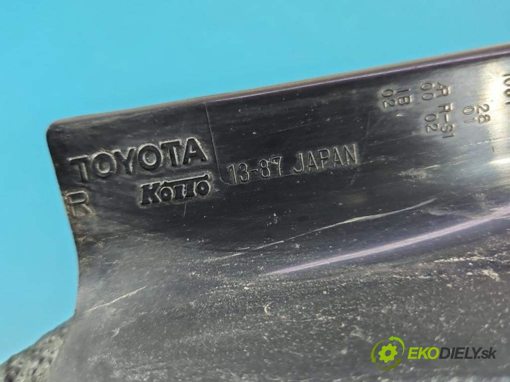 Toyota Corolla E12 2001-2009 1.4 D4D 90 hp manual 66 kW 1364 cm3 5- světlo zadní pravé blatník: