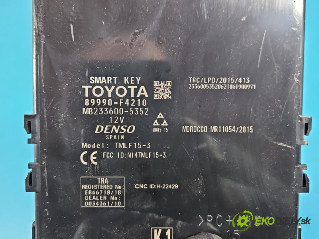 Toyota C-HR I 2016-2023 1.8 16V 98 HP automatic 72 kW 1798 cm3 5- riadiaca jednotka ostatné 89990-F4210
