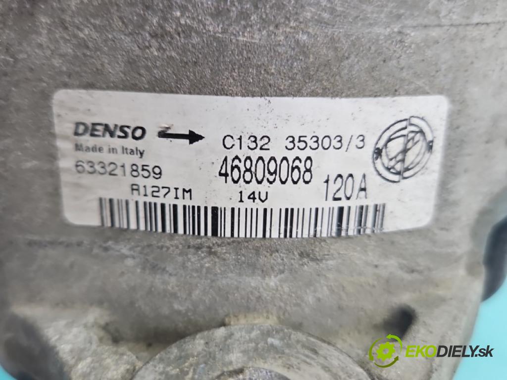 Alfa romeo 156 1.9 jtd 116 hp manual 85 kW 1910 cm3 5- Alternator 46809068 (Alternátor)