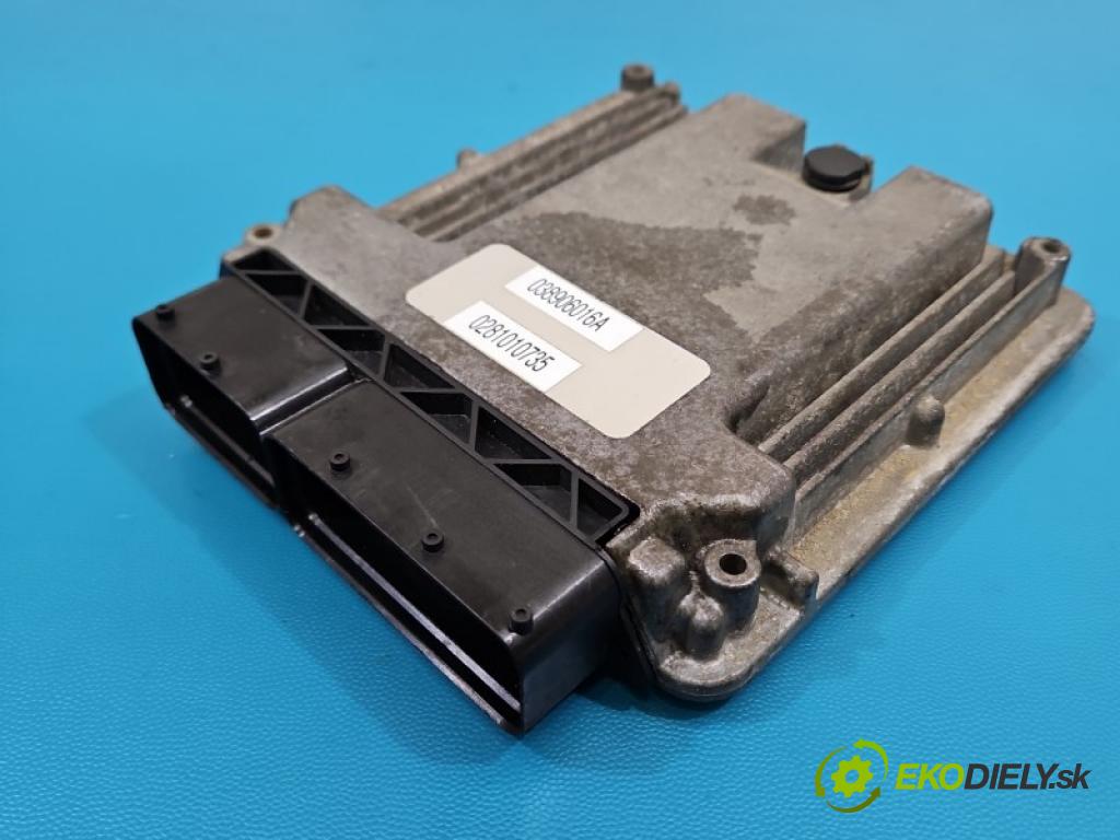 Vw Transporter T5 2003-2015 1.9 tdi 105 hp manual 77 kW 1896 cm3 5- řídící jednotka motoru 0281010735